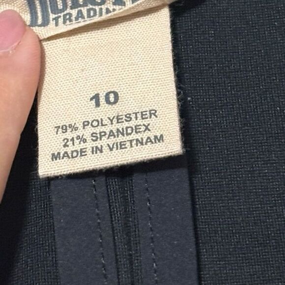 Duluth Trading Co Woman's Sz 10 Black Single Button Blazer Ponte Pro Blazer - Picture 4 of 6